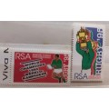 RSA - 1995 - Rugby World Cup Champions - Set of 2 Mint stamps