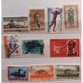 Congo - Mixed Lot of 10 Used stamps