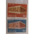 Switzerland - 1969 - Europa - Set of 2 Unused Hinged stamps