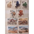 Namibia - 1991 - 1st Definitive (Mines and Minerals) - 9 Used stamps