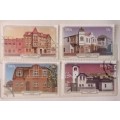 South West Africa - 1981 - Luderitz Buildings - Set of 4 Used stamps