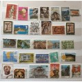 Greece - Mixed Lot of  29 Used (some Hinged) stamps