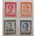 Southern Rhodesia - 1947 - Victory Issue - Set of 4 Unused Hinged stamps