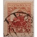 Poland - 1925-27 - Galleon - 1 Used Hinged stamp