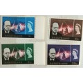 Basutoland - 1966 - Sir Winston Churchill - Omnibus Set of 4 Unused Hinged stamps