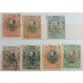 Bulgaria - 1901 - Definitives: Ferdinand I - 7 Used Hinged stamps