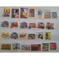 Australia - Mixed Lot of 24 Used stamps