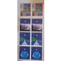 New Zealand 1989 Christmas Set of 4 Unused Hinged stamps in Pairs
