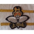 Emboidered Badge with 2 stripes Parachute Regiment McGregor