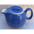 Rhodesian Railways Large Blue Tea Pot