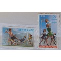 New Zealand 1970 Health Issue Set of 2 Unused hinged stamps