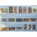 South West Africa 1980 3rd Definitive Wildlife Complete set of 20 Mint stamps