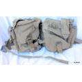 SADF : BELT with 2 POUCHES attached. (2 kidney pouches with 2 magazine pouches on each)