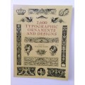 2600 Typographic Ornaments And Designs, Ed Maggie Kate, 2001