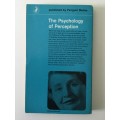 The Psychology Of Perception, MD Vernon, 1965