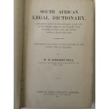 South African Legal Dictionary, WHS Bell, 1910