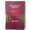 South African Military, Who`s Who, 1452-1992, Ian Uys, 1992, first edition