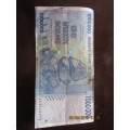 One Million Zimbabwe Dollar Note