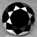Huge 2.08ct Solitaire Fancy Black 100% Natural Diamond Round Cut I1 ! R49 500 Certificate
