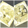Matching Canary Pair 1.03tcw Untreated Fancy Intense Yellow Princess Cut Natural Diamonds R89 500