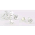 100% Natural Untreated VVS2/D Diamonds 0.10ct Round Brilliant Cut PRICE PER DIAMOND