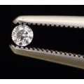 100% Natural Untreated VVS2/D Small Diamonds 1mm Diameter - Round Brilliant Cut - Top grade! x 10 !