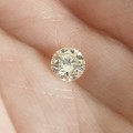 Stunning 0.51ct Lab Certified Natural Round Cut Diamond VVS2 / J Gorgeous Tone !