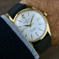 Superb Vintage 1960's Ulysse Nardin 18k Gold Plated Men's Automatic Wristwatch - Mint Condition