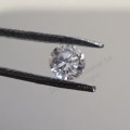 0.11ct Natural Loose Diamond Round Brilliant Cut VVS1/D !  Stunning Brilliance !