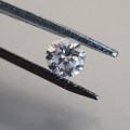 0.12ct Natural Loose Diamond Round Brilliant Cut VVS1/D !  Stunning Brilliance !