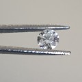 0.14ct Natural Loose Diamond Round Brilliant Cut VVS1/D !  Stunning Brilliance !