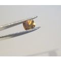 FULL Lab Report GIL Natural Fancy Vivid Orange Yellow  0.52ct Diamond ! SI2 Stunning NOT enhanced !