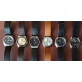 Stunning Vintage 70's - 80's Seiko Automatic Collection of 6 Watches - Please Read Description