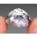 30.92ct Natural Earth Mined Very Light Pink Purple Amethyst |  Brilliant Oval | VVS