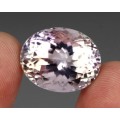 30.92ct Natural Earth Mined Very Light Pink Purple Amethyst |  Brilliant Oval | VVS