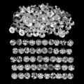 lot of 3.10cts | 143 Pieces Natural Mined Colourless Diamond White Sapphire  | Round Cut |1.5mm each