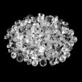 lot of 3.10cts | 143 Pieces Natural Mined Colourless Diamond White Sapphire  | Round Cut |1.5mm each