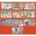 RSA 2001 South Africa Sporting Heroes/ SACC 1348-1357/ MNH/ Thematic Sporting Heroes