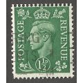 England 1950 SG505 WMK INV -  Used- Cancel- Postmark- Post Mark