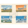 Zimbabwe 1966- 20th Anniversary of Central African Airways - Large FDC- Used- Cancel- Post Mark