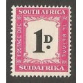 Union of South Africa Postage due SACC34 MNH-