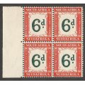 Union of South Africa Postage Dues SACC28a SGD29a MNH-