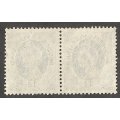 Rhodesia&Nyasaland 1d - Pair- Used- Cancel- Postmark- Post Mark