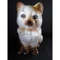 Faiarte Cat ornament Vintage /Collectible Porcelain/Ceramic