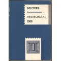 Michel- Briefmarkenkatalog- Deutschland - 1968- 372 Pages