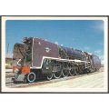 RSA-1983- Steam Locomotives- No 4- Postcard- Post card- Unused- Thematic- Train- Transport