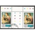 St. Lucia 1983 Christmas MNH Gutter CTO