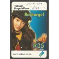 Telkom Phonecard- R35-  Vintage- Collectable- Sold As Is