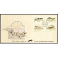 Zimbabwe- Geckos of Zimbabwe- 1989- FDC- Used- Cancel- Post Mark- Postmark
