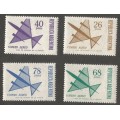 Argentina 1967 Airmail - Airplane - Set- Singles- MNH- Un-used